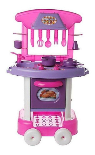 Mini Cozinha Com Acessórios Play Time Para Criança Cotiplás