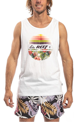 Remera Reef Be The One Chroma Tank Lila