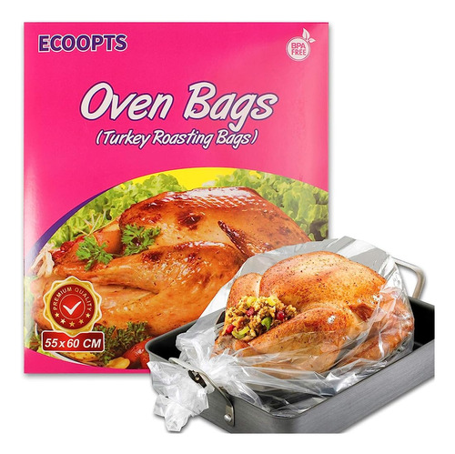 Ecoopts Bolsas De Horno De Pavo Horno De Gran Tamaño Cocinar