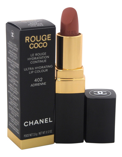 Lápiz Labial Chanel Rouge 402 Adrienne 3.5ml Para Mujer