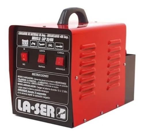 Cargador De Bateria 35 Amp (5001) Arrancador 400 Amp La-ser