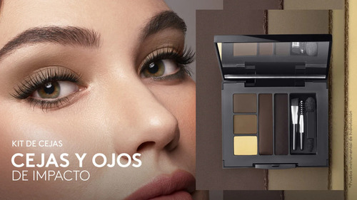 Estuche 4 En 1 Para Ojos Y Cejas Esika Pro Lbel
