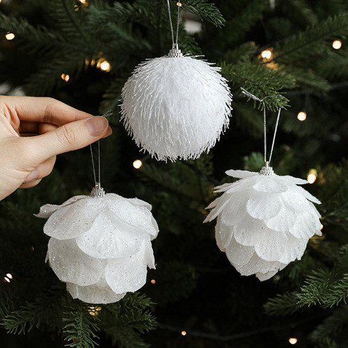 Accesorios De Adorno De Bolas De Navidad, Estilo A