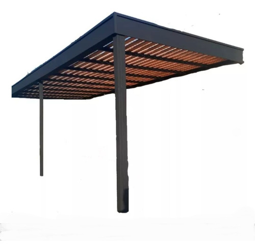 Pergolas Techos De Hierro Y Madera - Grupo Tu Espacio
