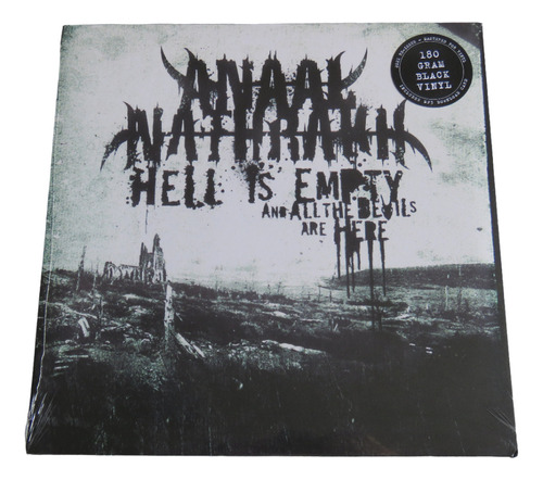 Anaal Nathrakh Hell Is Empty Lp Vinil Codex Whole New Black