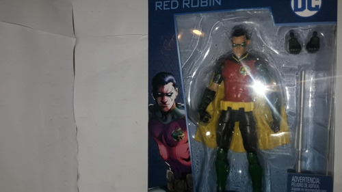 Red Robin Dc Multiverse Sin Baf De Killer Croc Wave Fij (Usado)