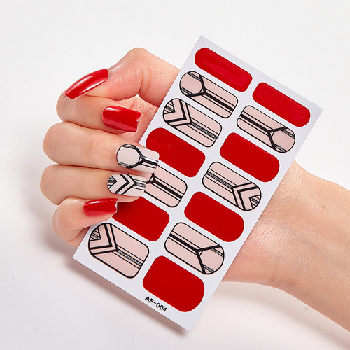 G Tiras De Esmalte De Uñas Curadas: Se Envuelven Con Lima Y