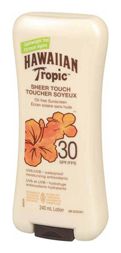 Protector Solar Hawaiian Tropic Sheer Touch Fps30 240ml