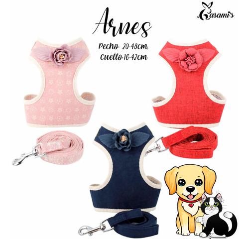 Arnes Para Perros Y Gatos