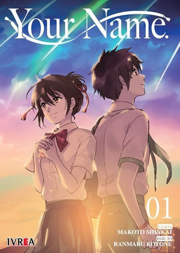 Pack Manga Your Name 1, 2 Y 3 - Makoto Shinkai / Ivrea