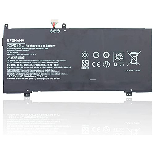 Batería De Repuesto Para Portátil Hp Spectre 13 X360 13-ae00