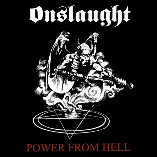 Vinilo Nuevo Onslaught Power From Hell Lp Gatefold Coloured