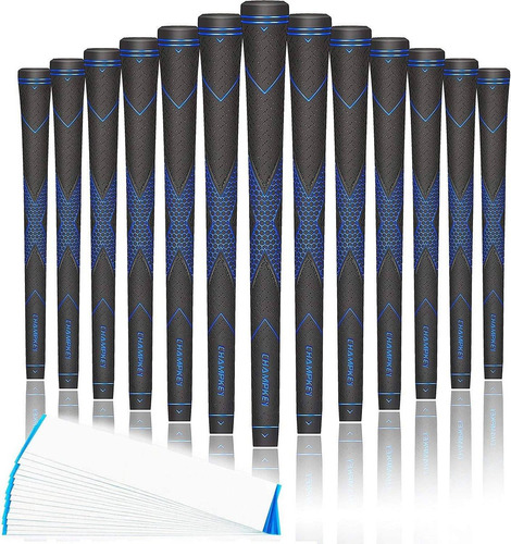 13 Grips Para Palos De Golf Traction-x - Standard - Negro