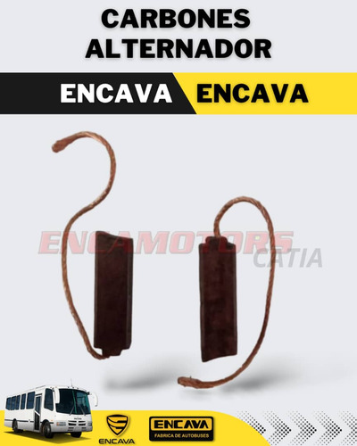 Carbones Alternador Encava 