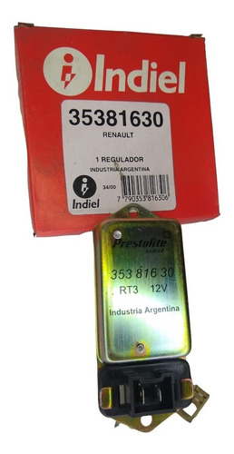 Imagen 3 de 3 de Regulador Voltaje Indiel Renault Traffic T352/ Ta52 C/m 2.0