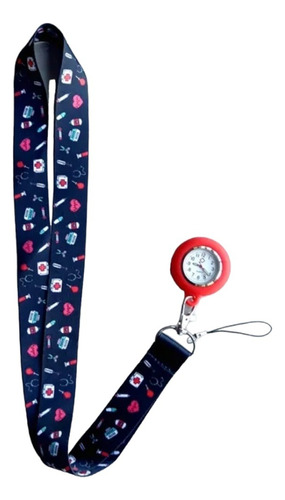 Reloj Colgante Enfermera De Bolsillo Lanyard Diseño.