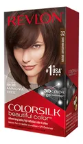 Comprar Tinte De Pelo Revlon Colorsilk, Marrón Caoba Oscuro, 1 Paque