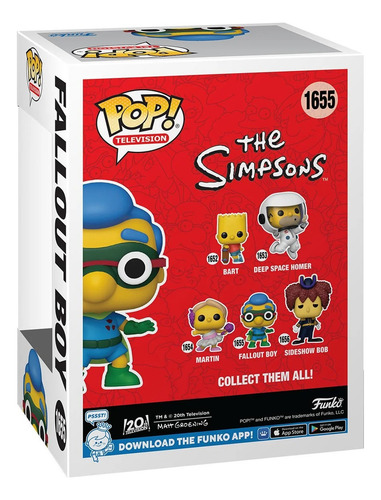 Figura Pop Tv: Los Simpson - Milhouse Niño Fision Funko