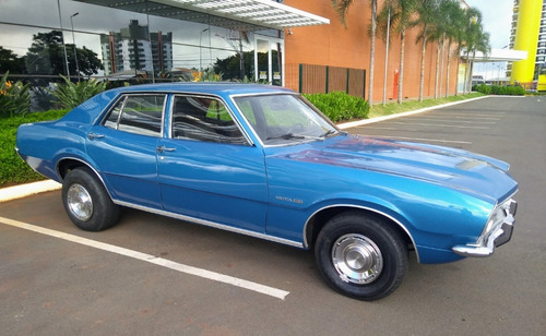 Ford Maverick 4 Portas Azul 1975 Original, 3º Dono, Raridade