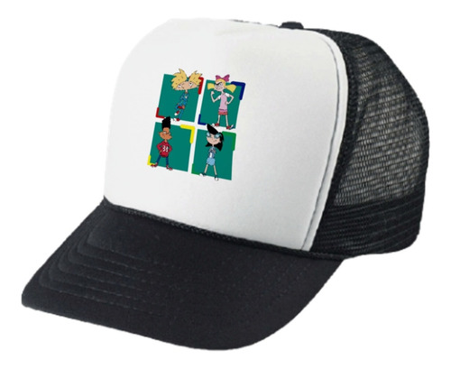 Gorra Unisex Ajustable Estampada Malla Hey Hernold 139