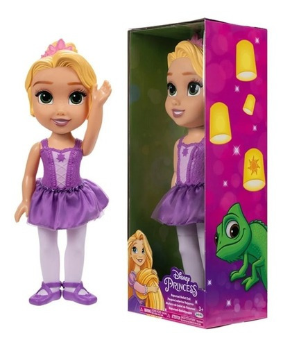 Muñeca Disney Princesas Ballet Rapunzel 40cm Tapimovil