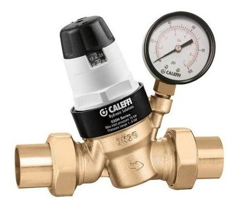 Caleffi Serie Valvula Reductora Asse Hembra Npt Manometro