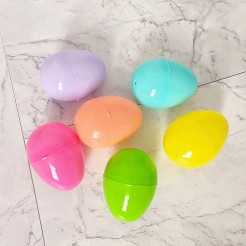 48x Huevos De Pascua Vacíos Para Llenar, Huevos Coloridos A