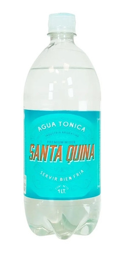 Agua Tonica Santa Quina X 1 Litro Botella Quirino