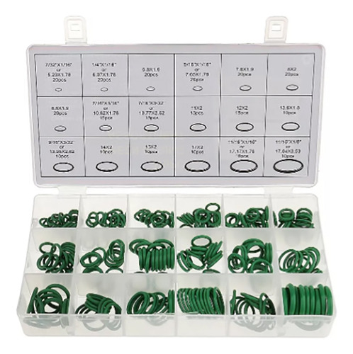 Juego 270 Orings Taller Aire Acondicionado Gas O Rings