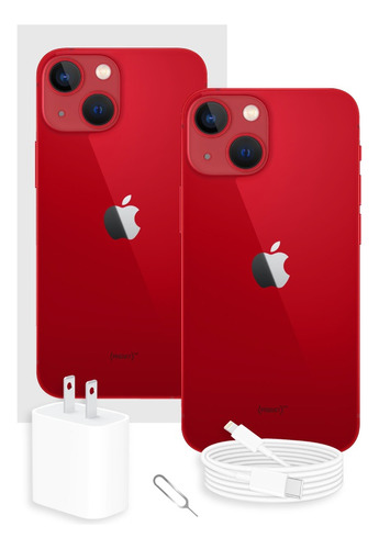 Apple iPhone 13 Mini 128 Gb Rojo Con Caja Original (Reacondicionado)