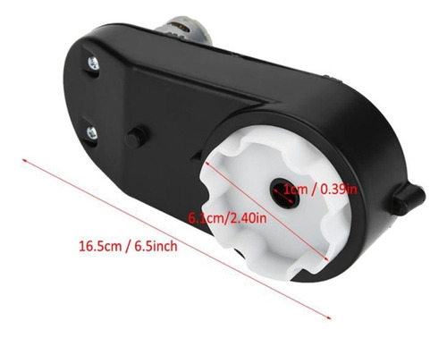 . Caja De Engranajes Del Motor De Dc Del Coche Rs390 12v