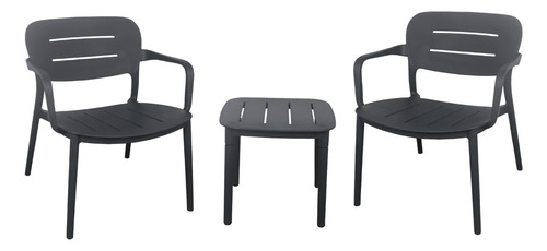 Set De Sillas Y Mesa Ardea Gris Këssa Muebles