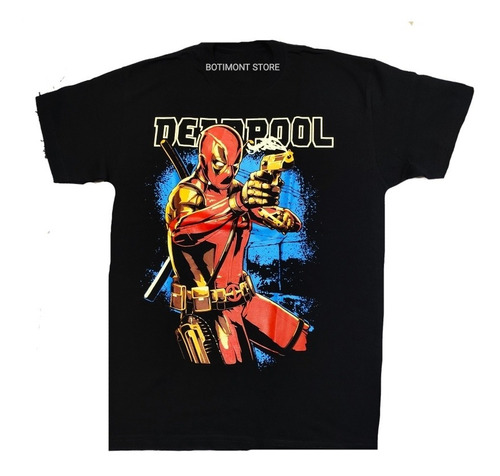 Camiseta Dead Pool, Marvel Super Héroes Colección.