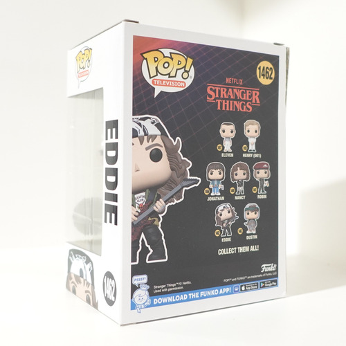 Funko Pop! Netflix Stranger Things - Eddie 1462 Exclusivo (Usado)