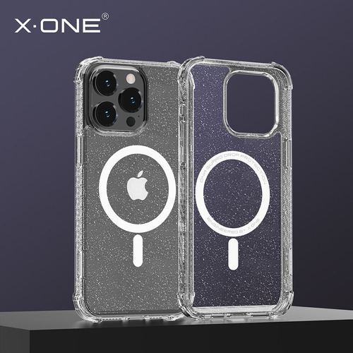 Capa X-one iPhone 15 Glitter Magsafe Dropguard Garantia Tela