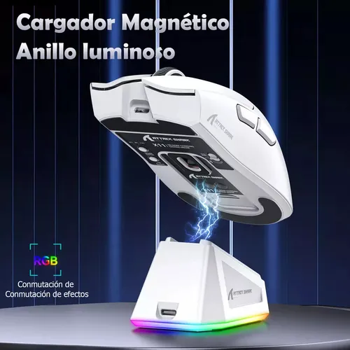 Attack Shark X11 Wireless Gaming Mouse With Charging Base