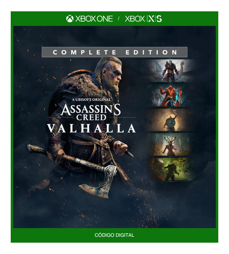 Assassin's Creed: Valhalla Complete Ed Xb1/xbs X|s - Código