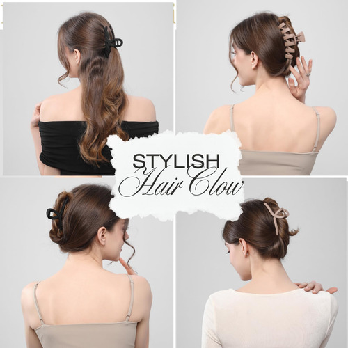 Claw Clips Centstar, Gran Surtido Para Cabello De Mujer, X8