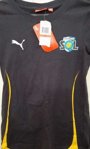 Puma Remeras Mujer Xs Entalladas Manga Corta Algodon !