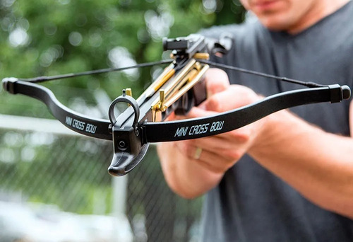 Crossbow Cobra 157 Fps 80 Libras Pesca + 3 Alvos + 3 Setas