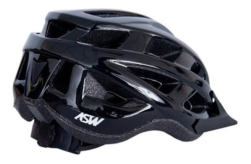 Imagem 3 de 6 de Capacete Bike Asw Fun Preto