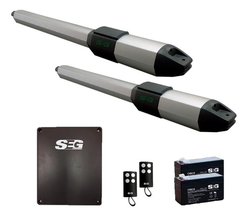 Automatizador Abatible Seg Pivus 300 Con Pila De Respaldo