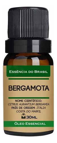  Óleo Essencial Bergamota (itália) 30ml - Puro E Natural