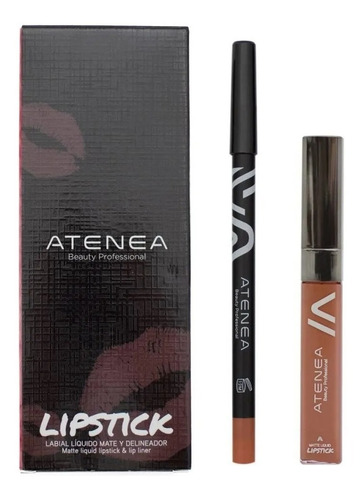 Kit Labial Y Delineador Atenea