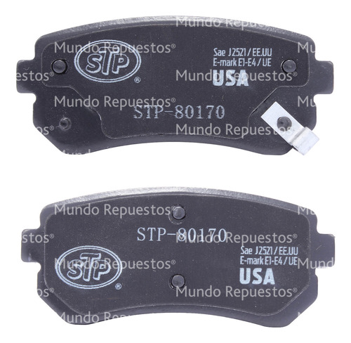 Pastillas Freno Para Hyundai I-30 1600 Gam Traseras 1.6 2009