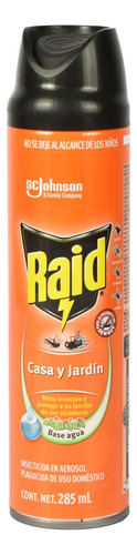 Insecticida Aerosol Plantas Raid 285 Ml Jardín