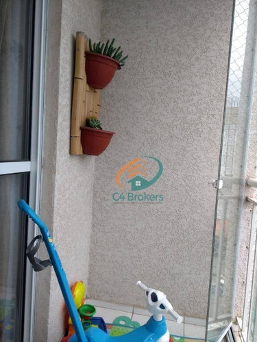 Imagem 19 de 25 de Apartamento Com 3 Dormitórios À Venda, 62 M² Por R$ 300.000,00 - Jardim Bela Vista - Guarulhos/sp - Ap1558