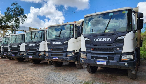   Scania Xt 500 8x4 Ano 2020/2021 Caçamba Basculante 22 Mtrs