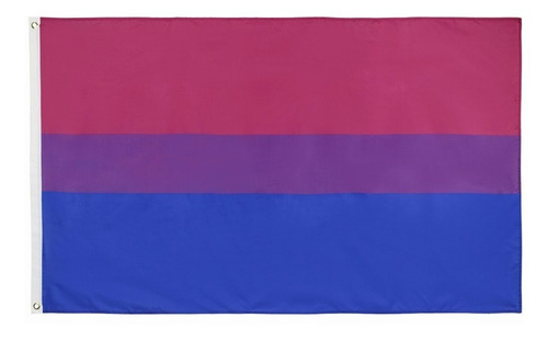 Bandera Bisexual Pride Lgtb 90 X 150 Cm Bisexual