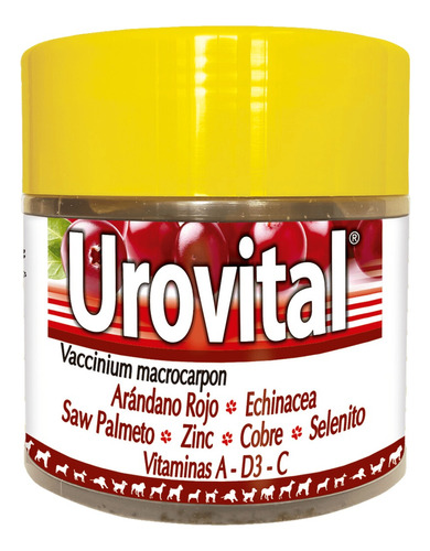 Vita Crunch Urovital Afecciones Urinarias Mascotas X 100